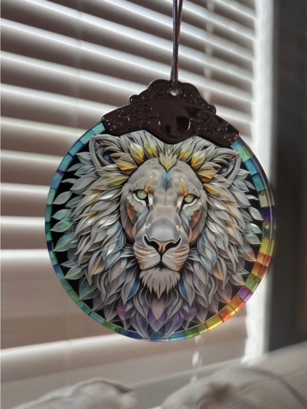 Lion / Leo Circular Ornament
